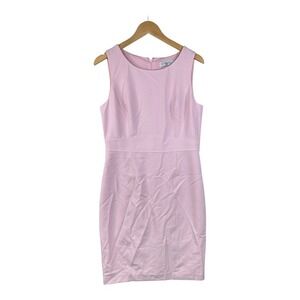 Kasper Sleeveless Knee Length Dress size 8 Light Pink